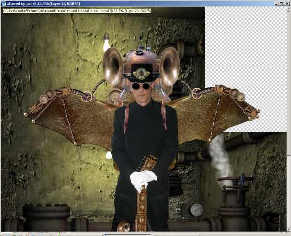 Creation of Amped  Up: Step 15